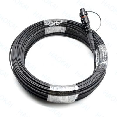 IP67 IP68 Waterproof Patch Cord Drop Fiber Optical Cable With SC / APC Connector
