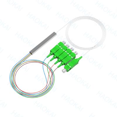 1x32 PLC Fiber Optic Splitter Fiber Optic Coupler Splitter With SC APC Connetcor