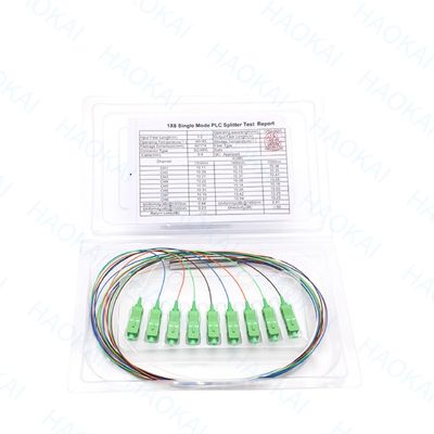 1x32 PLC Fiber Optic Splitter Fiber Optic Coupler Splitter With SC APC Connetcor