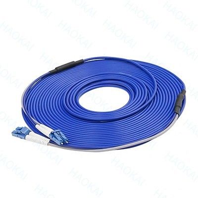 12 Core Armored Optical Fiber Patch Cord SC-SC Branch Waterproof Cable OM3