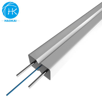 Indoor FTTH Drop Cable 2core 4core FRP Steel Wire FTTH Fiber To The Home
