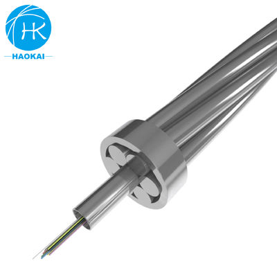 48core 144core OPGW Fiber Cable Outdoor Power Cable Overhead Pipe Through