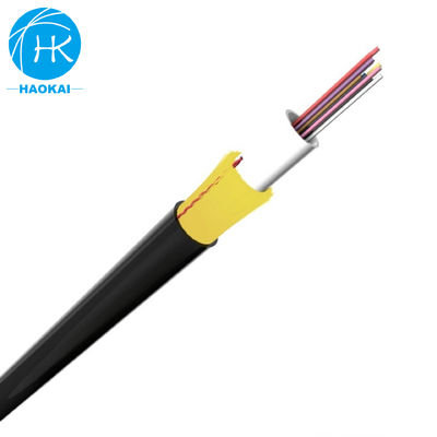 Multi Core Air Blown Fiber Cable Low Friction Micro Fiber Optic Cable
