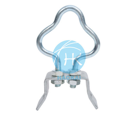Aerial Galvanized Steel Ftth Heavy Duty Hook Suspension Clamp Drop Cable Hook