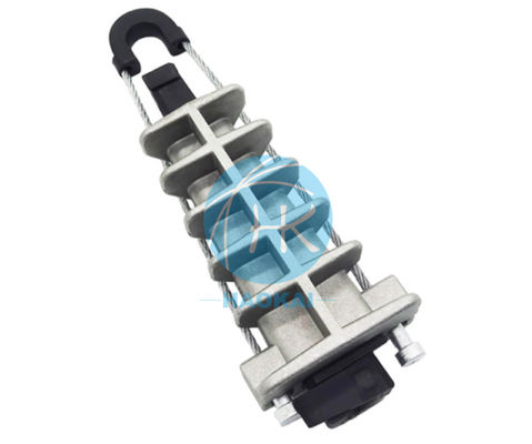 PA1500 Aluminium Alloy Tension Clamp Dead End Pole ADSS FTTH Wire Wedge Clamp