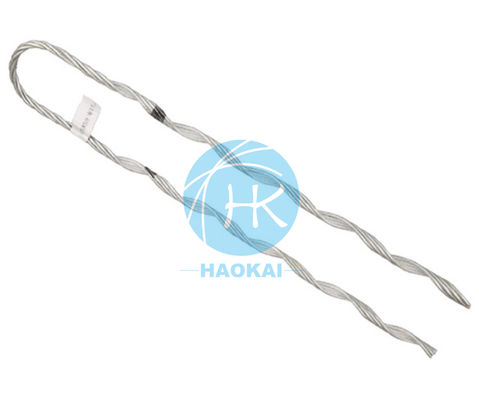 Deadend Pole Line Stranded Fixing Wire Grip Adss Opgw Spiral Preformed Guy Grip