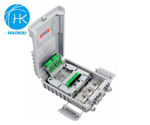Ftth Optical Fiber Termination Box Wall Mount ABS Plastic CTO FDB Box