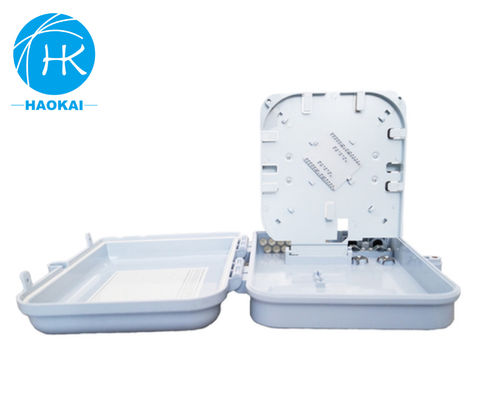 Waterproof Outdoor Fiber Optic Junction Box Plastic 16core FTTH Box