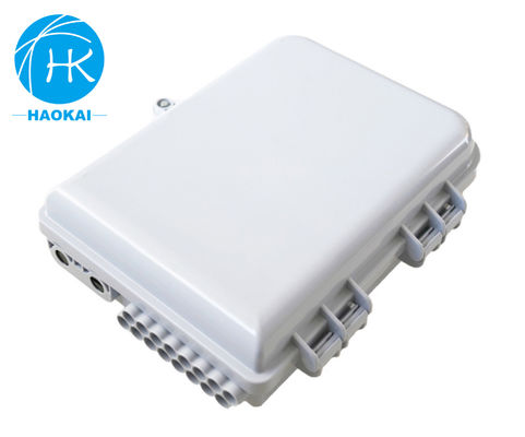 Waterproof Outdoor Fiber Optic Junction Box Plastic 16core FTTH Box