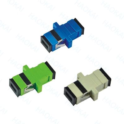 125um Fiber Fast Connector PVC SC UPC Adapter Low Insertion Loss