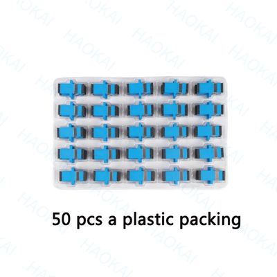125um Fiber Fast Connector PVC SC UPC Adapter Low Insertion Loss