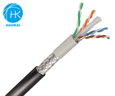 FTP CAT6 Double Jacket LAN Cable 305m Outdoor Ethernet Cable