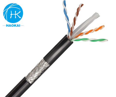 FTP CAT6 Double Jacket LAN Cable 305m Outdoor Ethernet Cable