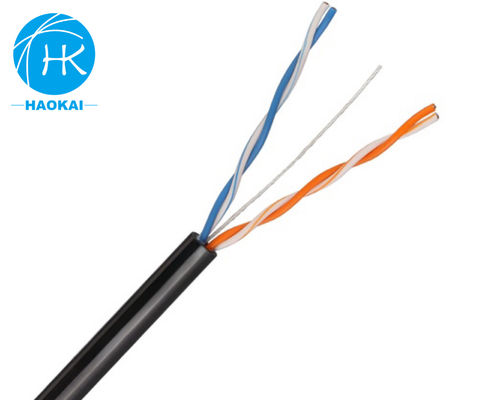 CCA Indoor LAN Cable Eco Friendly PVC Jacket 2pair UTP CAT3 Cable
