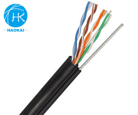 CCA UTP CAT5E LAN Cable Outdoor Jelly Filled High Temperature Resistance