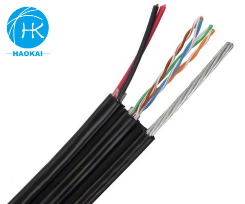 CCA UTP CAT5E LAN Cable Outdoor Jelly Filled High Temperature Resistance