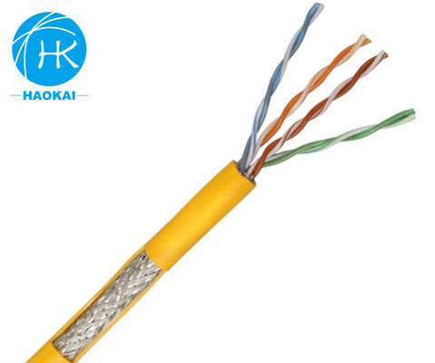 FTP CAT5E Outdoor LAN Cable Pure Copper Internet Cable High Temperature Resistance
